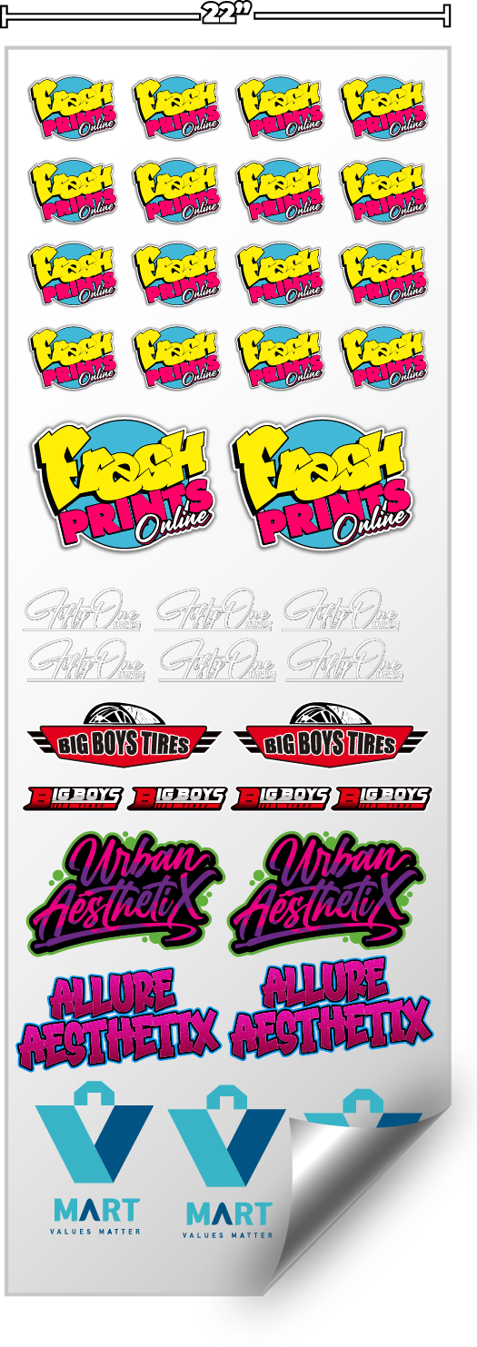 22" DTF Gang Sheet - UPLOAD (Advanced Users)