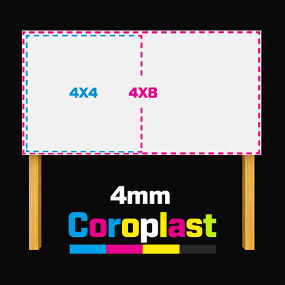 Coroplast Sign