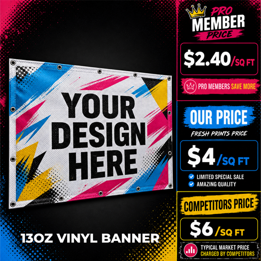 Custom 13 oz Vinyl Banner