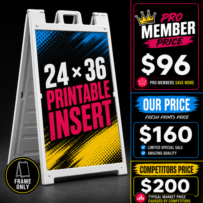 2'X3' -A Frame- Side Walk Sign