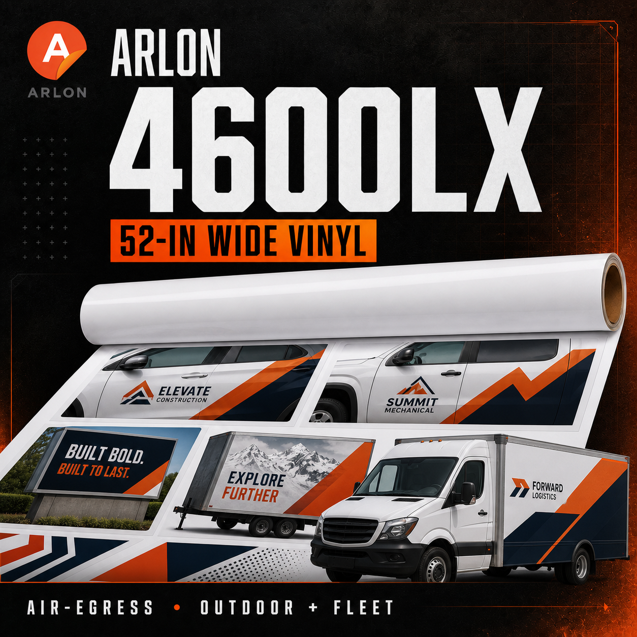 Arlon DPF 4600LX 52-inch outdoor and fleet vinyl gang sheet