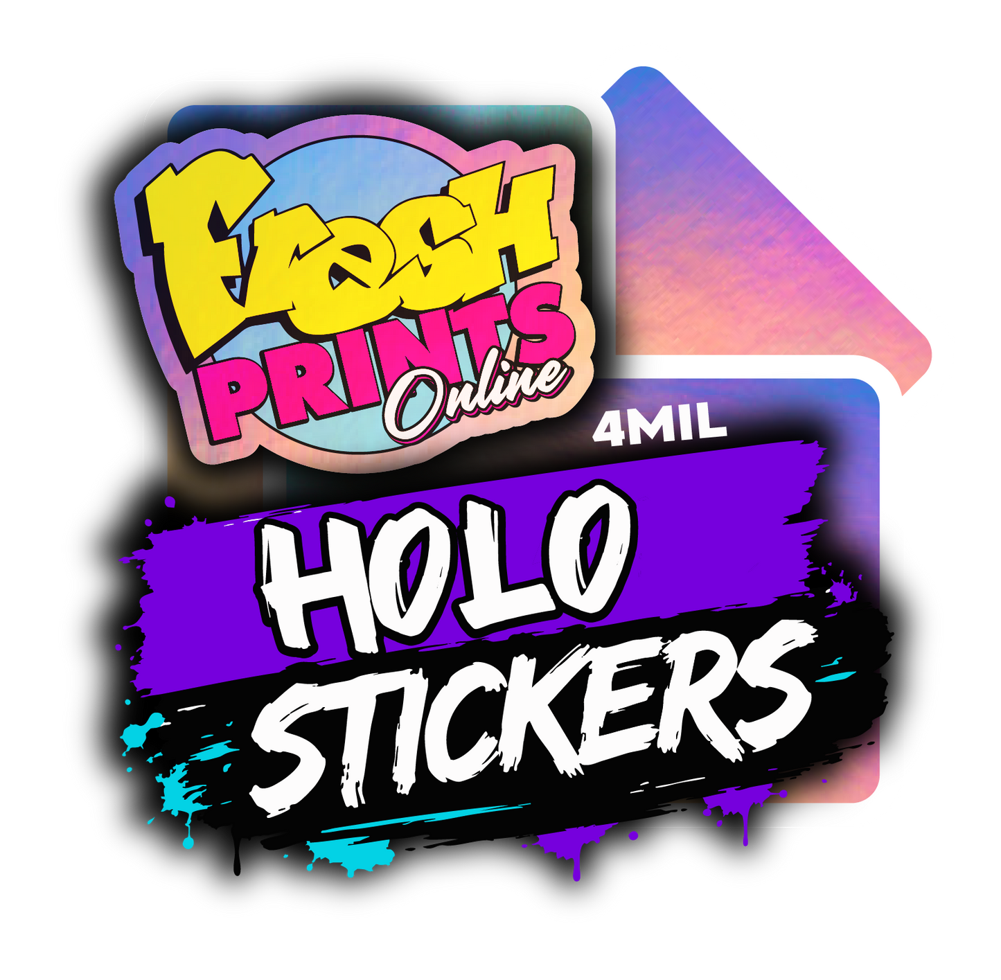 Holographic Stickers