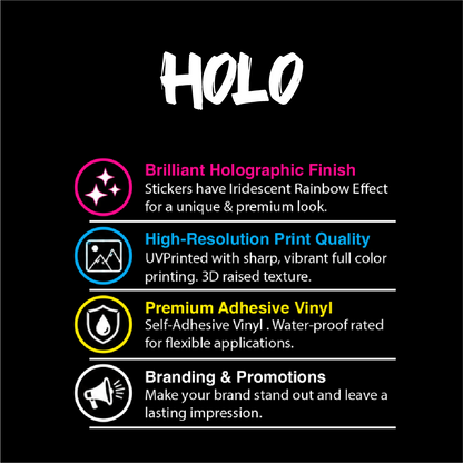 Holographic Stickers