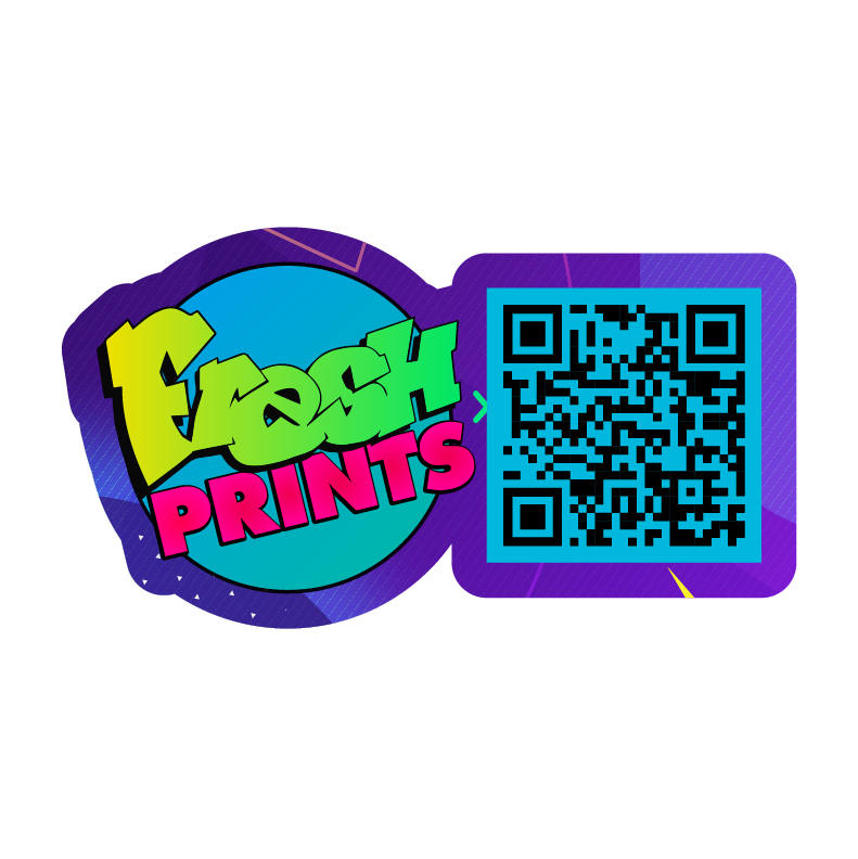 QR Code Stickers – Fresh Prints Online